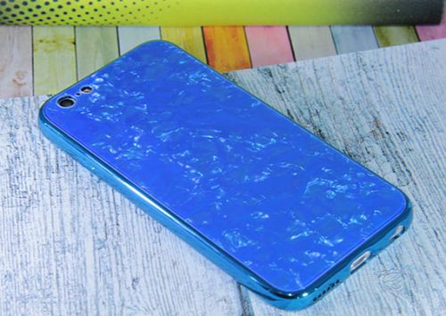Чехол-накладка для iPhone 7/8/SE SPANGLES GLASS TPU синий																														 оптом, в розницу Центр Компаньон фото 3