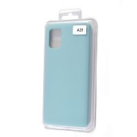 Купить Чехол-накладка для Samsung A315F A31 VEGLAS SILICONE CASE закрытый бирюзовый (2) оптом, в розницу в ОРЦ Компаньон