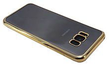 Купить Чехол-накладка для Samsung G950F S8 РАМКА TPU золото оптом, в розницу в ОРЦ Компаньон
