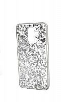 Купить Чехол-накладка для Samsung A605 A6+ 2018 GLITTER TPU серебро оптом, в розницу в ОРЦ Компаньон