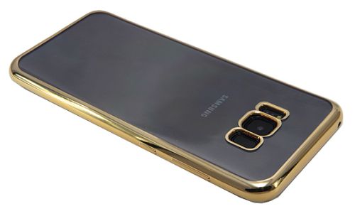 Чехол-накладка для Samsung G955F S8 Plus РАМКА TPU золото оптом, в розницу Центр Компаньон