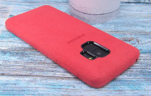 Чехол-накладка для Samsung G960F S9 ALCANTARA CASE красный оптом, в розницу Центр Компаньон фото 3