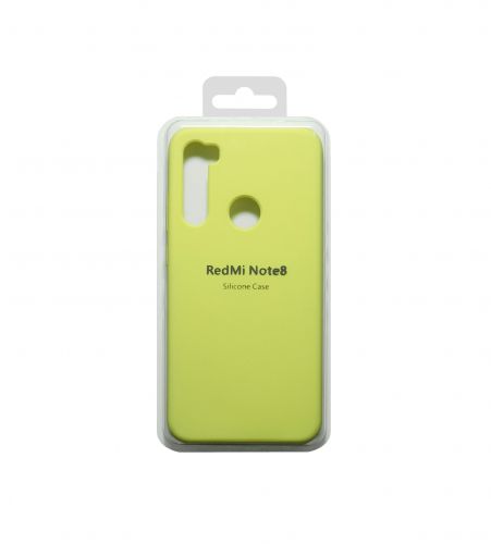 Чехол-накладка для XIAOMI Redmi Note 8 SILICONE CASE желтый (20) - оптовая продажа Чехол-накладка для XIAOMI Redmi Note 8 SILICONE CASE желтый (20) - фото