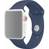 Купить Ремешок для Apple Watch Sport 42/44mm Короткий темно-синий (8) оптом, в розницу в ОРЦ Компаньон