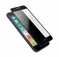 Купить Защитное стекло для iPhone 7/8 Plus 3D HOCO A6 Shatterproof anti-spy черный оптом, в розницу в ОРЦ Компаньон