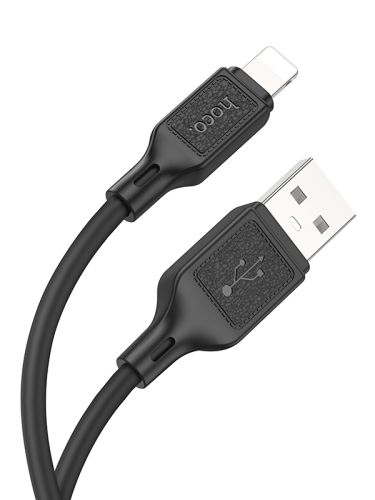 Кабель USB Lightning 8Pin HOCO X90 Silicone 1м черный оптом, в розницу Центр Компаньон фото 2