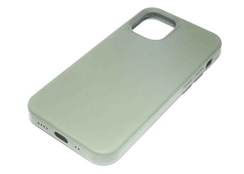 Чехол-накладка для iPhone 12 Mini SILICONE TPU NL поддержка MagSafe темно-зеленый коробка оптом, в розницу Центр Компаньон фото 2