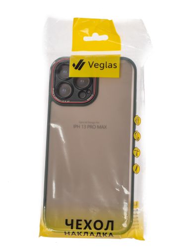 Чехол-накладка для iPhone 13 Pro Max VEGLAS Crystal Shield зеленый оптом, в розницу Центр Компаньон фото 3