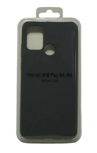 Чехол-накладка для HUAWEI Honor 9A SILICONE CASE закрытый темно-серый (5) 																									 оптом, в розницу Центр Компаньон фото 2