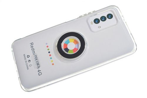 Чехол-накладка для XIAOMI Poco M3 NEW RING TPU черный - оптовая продажа фото 2 Чехол-накладка для XIAOMI Poco M3 NEW RING TPU черный - фото фото 2
