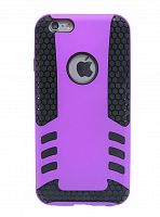 Купить Чехол-накладка для iPhone 6/6S СПОРТ TPU+PC черно-фиолетовый оптом, в розницу в ОРЦ Компаньон