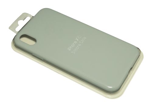 Чехол-накладка для iPhone XR SILICONE CASE закрытый светло-серый (26) оптом, в розницу Центр Компаньон фото 2