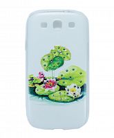 Чехол-накладка для SAMSUNG A500F YOUNIC стразы полигр TPU - фото