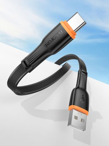 Кабель USB Type-C BOROFONE BX118 3A 1м черный - фото фото 5