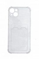 Чехол-накладка для iPhone 14 Plus VEGLAS Air Pocket прозрачный - фото