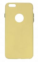 Купить Чехол-накладка для iPhone 6/6S Plus  AiMee Отверстие желтый оптом, в розницу в ОРЦ Компаньон