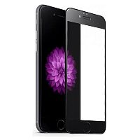 Защитное стекло для iPhone 6 (5.5) 6D пакет черный - фото