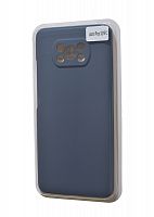 Купить Чехол-накладка для XIAOMI POCO X3 NFC SILICONE CASE NL закрытый темно-синий (8) оптом, в розницу в ОРЦ Компаньон