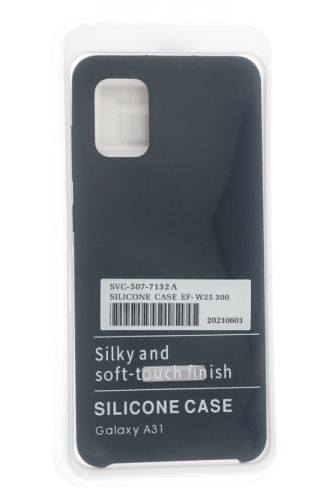 Чехол-накладка для Samsung A315F A31 SILICONE CASE OP черный (3) оптом, в розницу Центр Компаньон фото 4