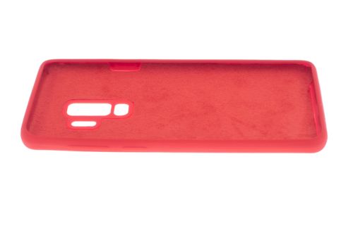 Чехол-накладка для Samsung G965F S9 Plus SILICONE CASE OP закрытый красный (1) оптом, в розницу Центр Компаньон фото 3