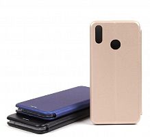Чехол-книжка для HUAWEI Y9 2019 BUSINESS золото - фото