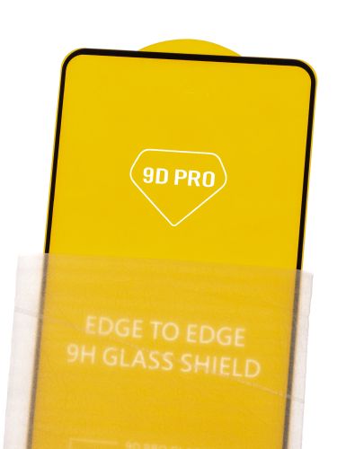 Защитное стекло для HUAWEI Nova Y90 FULL GLUE (желтая основа) пакет черный оптом, в розницу Центр Компаньон фото 3
