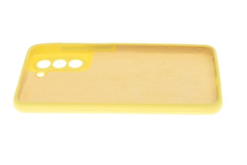Чехол-накладка для Samsung G9900F S21FE SILICONE CASE OP закрытый желтый (20) оптом, в розницу Центр Компаньон фото 3