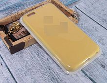Купить Чехол-накладка для iPhone 6/6S Plus  SILICONE CASE закрытый желтый (4) оптом, в розницу в ОРЦ Компаньон