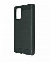 Купить Чехол-накладка для Samsung N980F Note 20 BECATION CARBON FIBER TPU ANTISHOCK черный оптом, в розницу в ОРЦ Компаньон