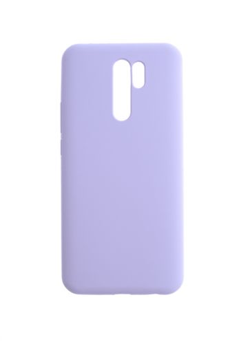 Чехол-накладка для XIAOMI Redmi 9 SILICONE CASE NL OP закрытый сиреневый (13) - фото