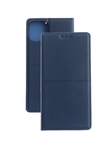 Чехол-книжка для iPhone 13 VEGLAS RICH синий - фото