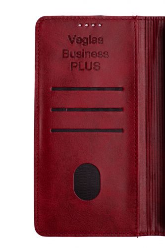 Чехол-книжка для HUAWEI Honor X7D/400 Smart VEGLAS BUSINESS PLUS красный - оптовая продажа фото 7 Чехол-книжка для HUAWEI Honor X7D/400 Smart VEGLAS BUSINESS PLUS красный - фото фото 7