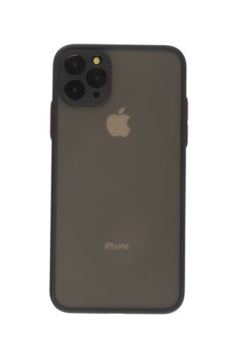 Чехол-накладка для iPhone 11 Pro Max VEGLAS Fog черный - фото