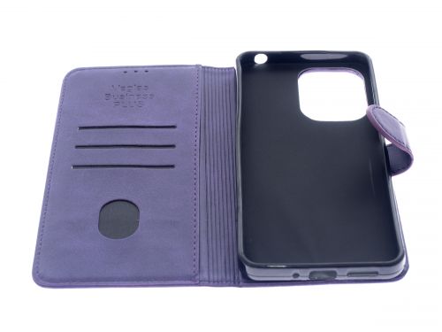 Чехол-книжка для XIAOMI Redmi 13C VEGLAS BUSINESS PLUS фиолетовый оптом, в розницу Центр Компаньон фото 3