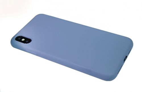 Чехол-накладка для iPhone X/XS SOFT TOUCH TPU фиолетовый - оптовая продажа фото 2 Чехол-накладка для iPhone X/XS SOFT TOUCH TPU фиолетовый - фото фото 2