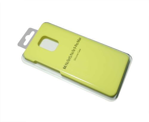 Чехол-накладка для XIAOMI Redmi Note 9S SILICONE CASE желтый (20) оптом, в розницу Центр Компаньон фото 2