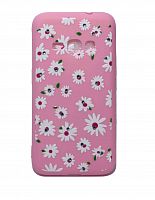 Купить Чехол-накладка для Samsung J120 FASHION Розовое TPU стразы Вид 7 оптом, в розницу в ОРЦ Компаньон