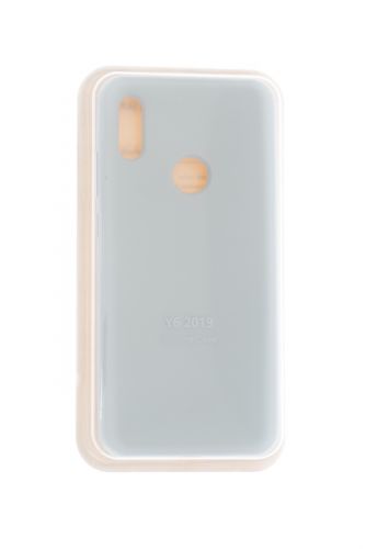 Чехол-накладка для HUAWEI Honor 8A/Y6 2019 VEGLAS SILICONE CASE закрытый белый (9) оптом, в розницу Центр Компаньон