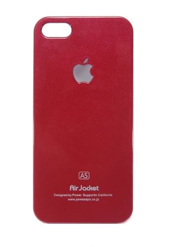Чехол-накладка для iPhone 5/5S/SE AIR JACKET плас.глян.кра А0022576 - фото