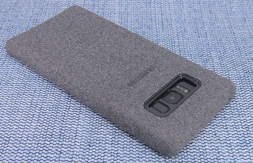 Чехол-накладка для Samsung N950F Note 8 HIHA CANVAS серый оптом, в розницу Центр Компаньон фото 2
