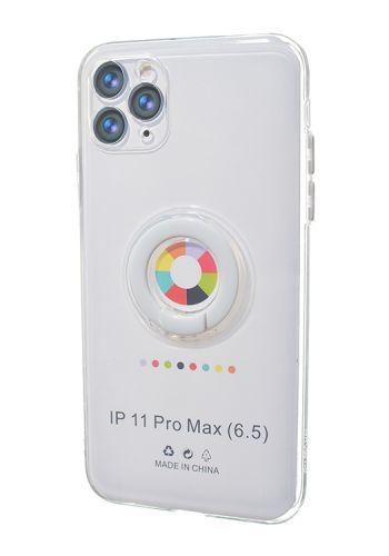 Чехол-накладка для iPhone 11 Pro Max NEW RING TPU белый оптом, в розницу Центр Компаньон фото 2
