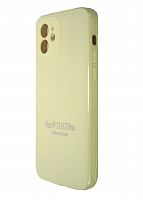 Купить Чехол-накладка для iPhone 12 VEGLAS SILICONE CASE NL Защита камеры лимонно-кремовый (51) оптом, в розницу в ОРЦ Компаньон