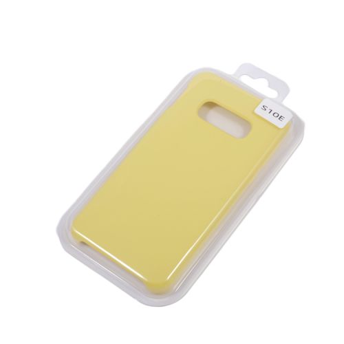 Чехол-накладка для Samsung G970 S10 E SILICONE CASE NL желтый (20) оптом, в розницу Центр Компаньон фото 2
