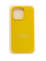 Купить Чехол-накладка для iPhone 15 Pro Max VEGLAS SILICONE CASE NL закрытый желтый (4) оптом, в розницу в ОРЦ Компаньон