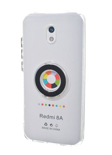 Чехол-накладка для XIAOMI Redmi 8A NEW RING TPU черный - фото фото 2