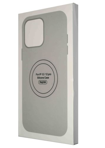 Чехол-накладка для iPhone 12\12 Pro SILICONE TPU NL поддержка MagSafe белый коробка оптом, в розницу Центр Компаньон фото 4