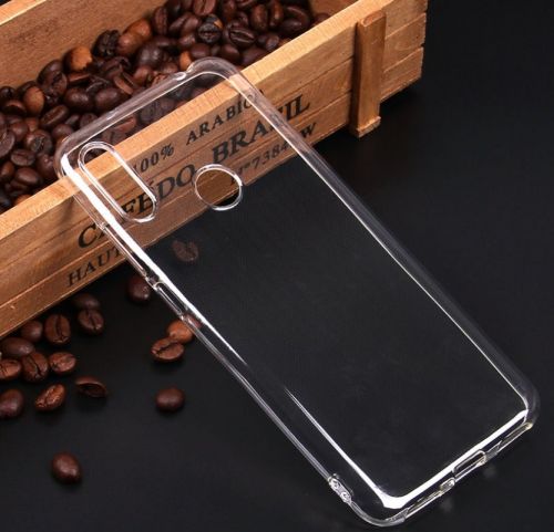 Чехол-накладка для HUAWEI Honor 8A/Y6 2019 FASHION TPU 1мм 008291-1 прозрачный - фото