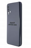 Чехол-накладка для XIAOMI Redmi 9T SILICONE CASE закрытый темно-синий (8) - фото