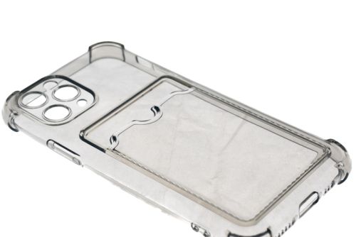 Чехол-накладка для iPhone 11 Pro VEGLAS Air Pocket черно-прозрачный оптом, в розницу Центр Компаньон фото 2