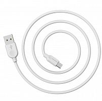 Купить Кабель USB-Micro USB BOROFONE BX14 LinkJet 2.4A 3м белый оптом, в розницу в ОРЦ Компаньон